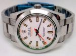 Copy High Quality Rolex Milgauss White Face 40mm